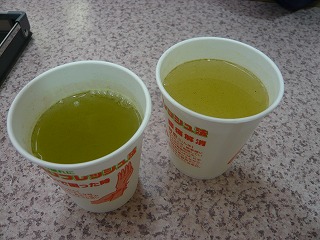 無料のお茶