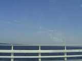 海ほたる上からの海