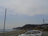 海の駐車場