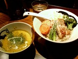 虎洞 かぼちゃチーズつけ麺
