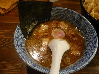 つけ麺(醤油)のつけだれ