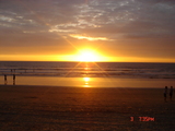 夕日