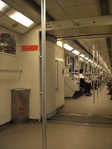 地下鉄の車内