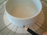 まずは6等分の印し付け