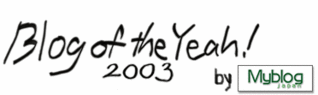 2003ǯ��blog of the Yeah!