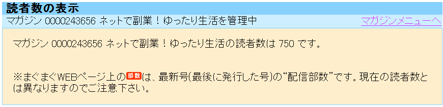 11月読者数