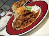 しょうが焼き並び