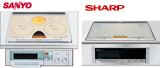 IHヒーター サンヨー シャープ