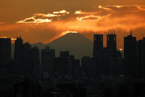 今日の富士山