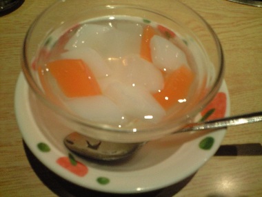 杏仁豆腐