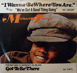 i wanna be where you are.