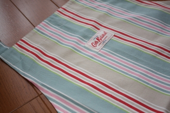 キャスキッドソン エプロン Woven Stripe Apron