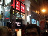 outside