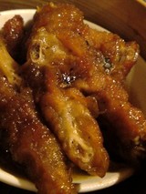鶏足の黒豆ソース蒸し@招福門