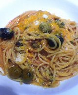 オリーブパスタ