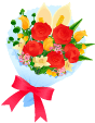 花束。