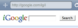 iGoogle グーグル