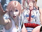 FF13の美少女キャラとエロゲ美少女キャラがそっくりすぎる