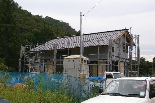 篠山の山荘外観