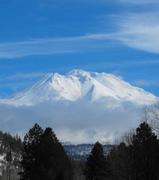 Shasta with snow, from Weed, 1-26-10, 1 web