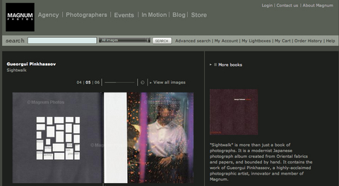 ゲオルギィ・ピンカソフ写真集「Sightwalk」 : With Zakka diary +