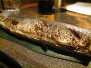 三茶氣 さんまの塩焼き