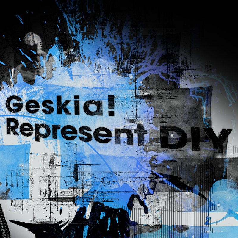 【ジャケ】Geskia!「Represent DIY」