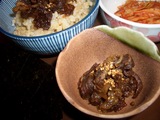 牛肉の佃煮(有馬煮)の完成