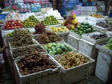 カンボジアの果物屋さん