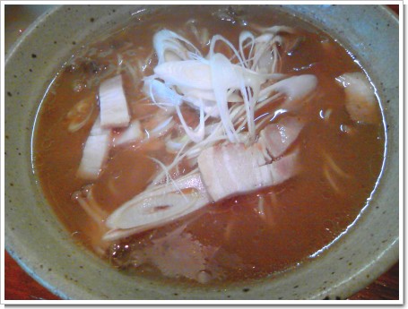 きのこスープラーメン きのこスープラーメン