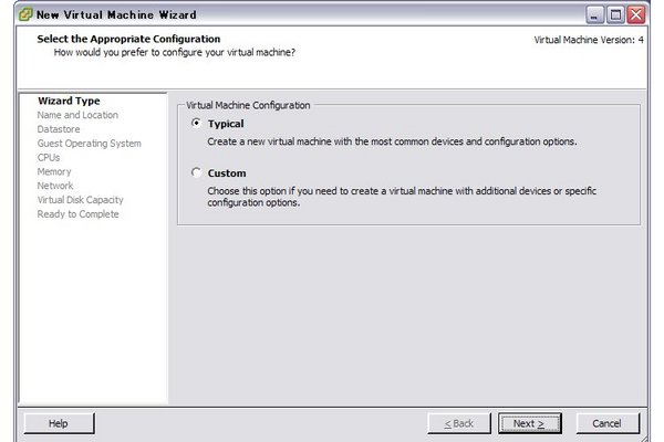 virtual macchine wizard2