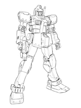 ガンダム初号機ロールアウト時仕様