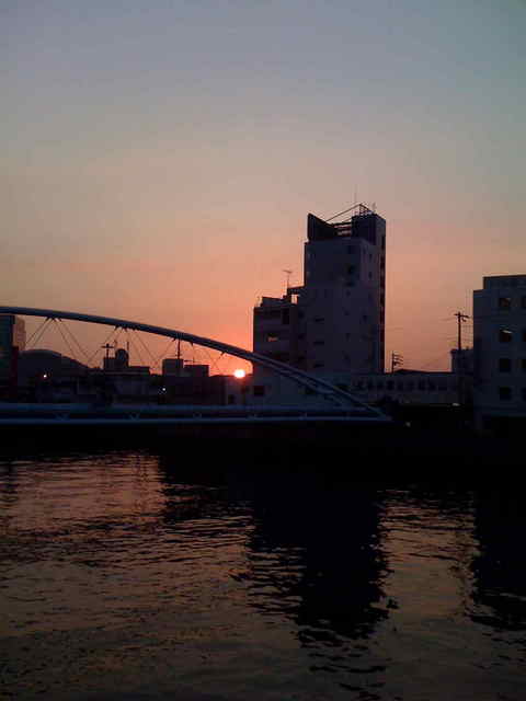 5夕日