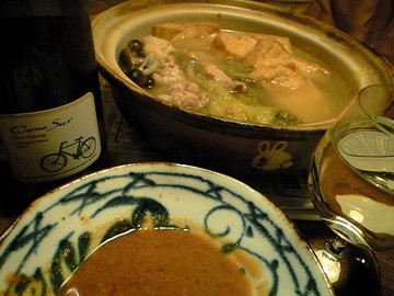 ワインそっちのけで、バクバクいってもた・・・