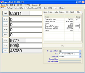 スコア radeon HD3870