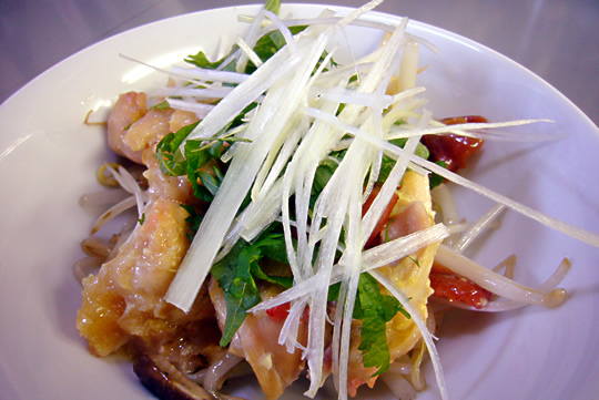 鶏の梅蒸し
