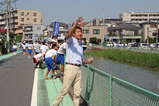 戸田市 EMだんごによる河川浄化2