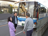 南区六辻商店会・旅行会お見送り