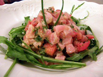 tartare de thon