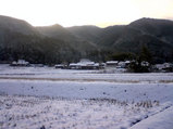 雪の朝