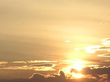 夕日