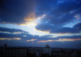 那覇の夕日
