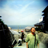 男木島の坂道