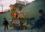 路地裏のコーヒー