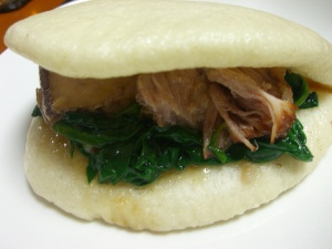 角煮バーガー