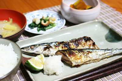 さんま定食