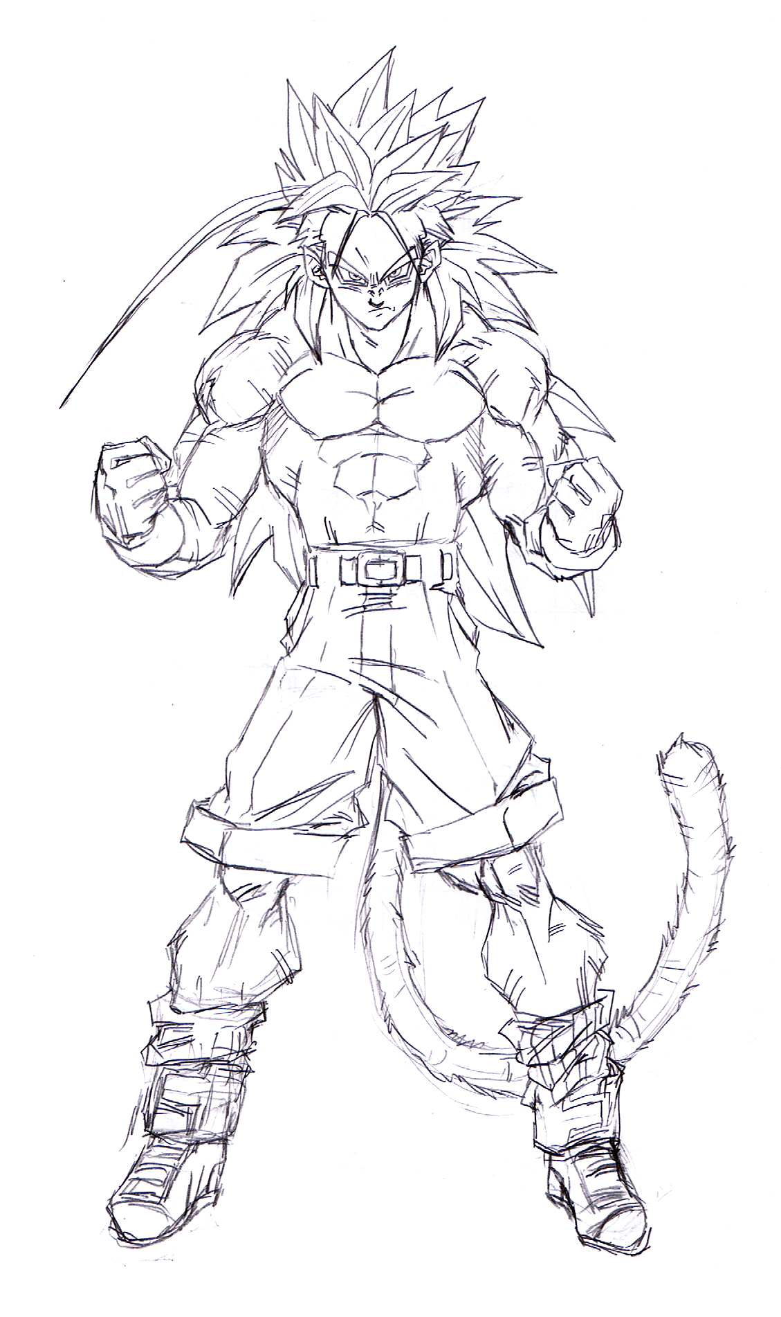 dbz coloring pages fusion - photo #32