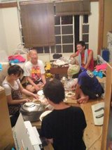 カレーの差し入れ。
