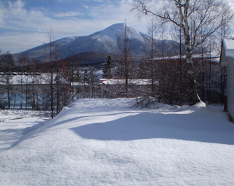蓼科の雪1