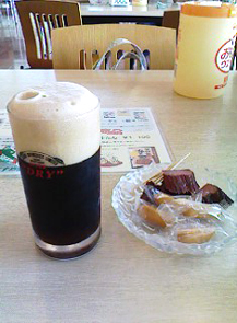 四国の旅10 試飲のビール